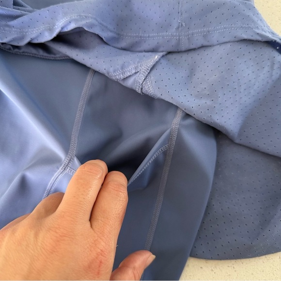 Mono B Blue Active Skort with Built-In Shorts Size Small - Picture 2 of 10